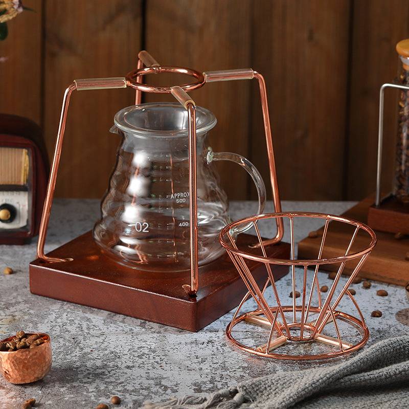 Cold Coffee Pour Over Stainless Steel Kit-3