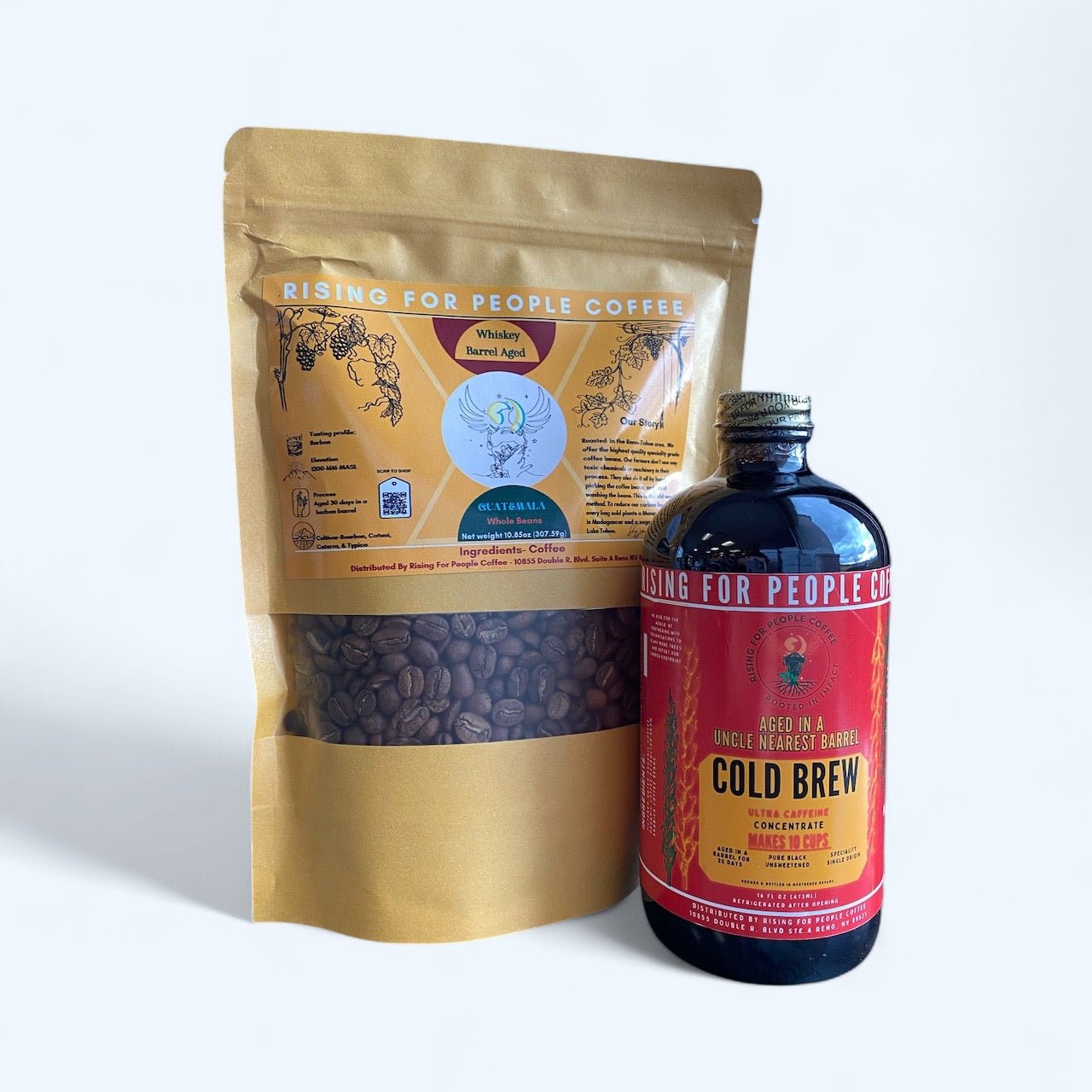 Guatemala-Aged Whiskey barrel Coffee-0